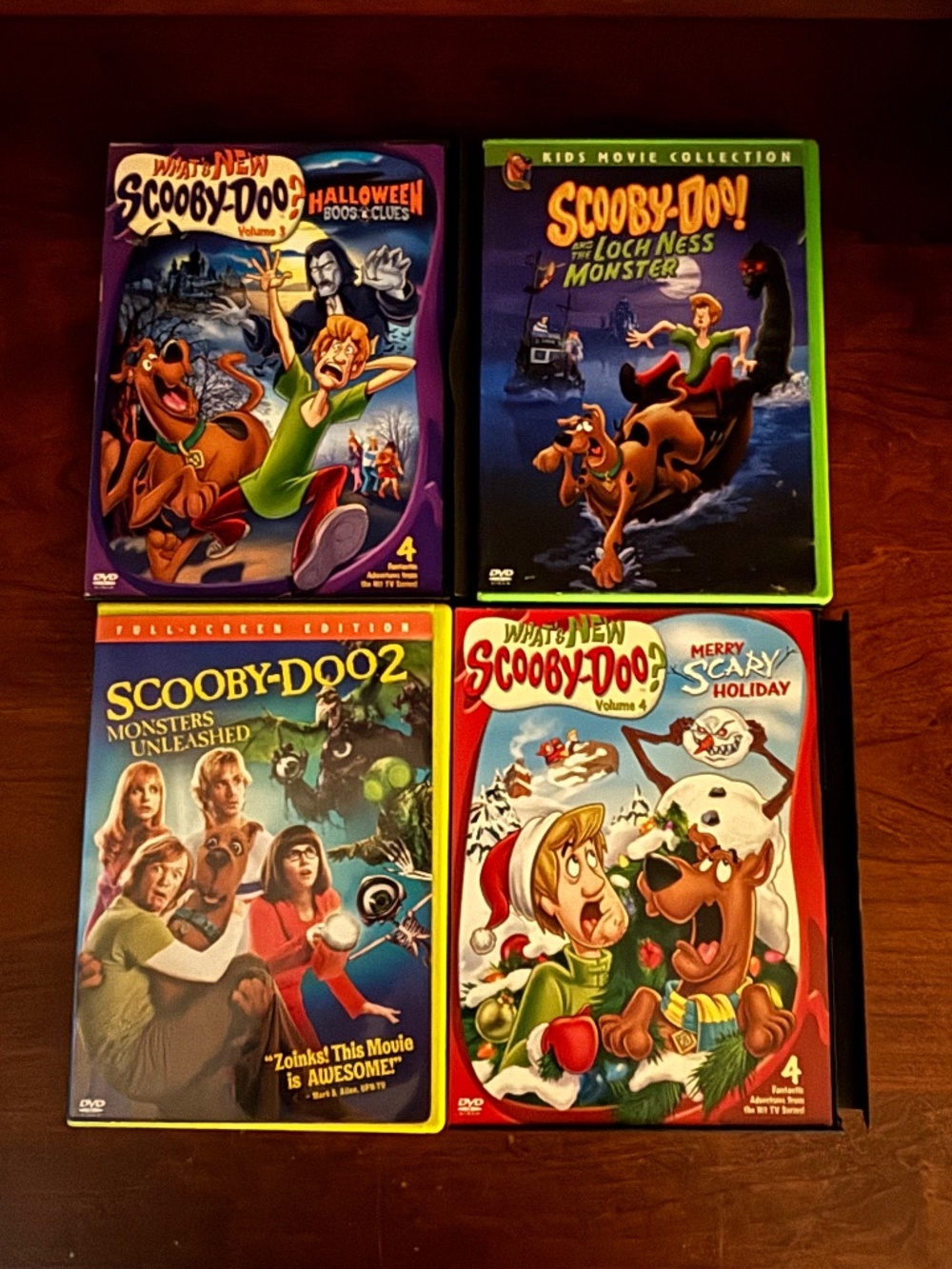 Scooby Doo DVDS - lot of 4